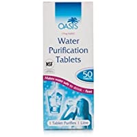 Tabletas para purificar el agua